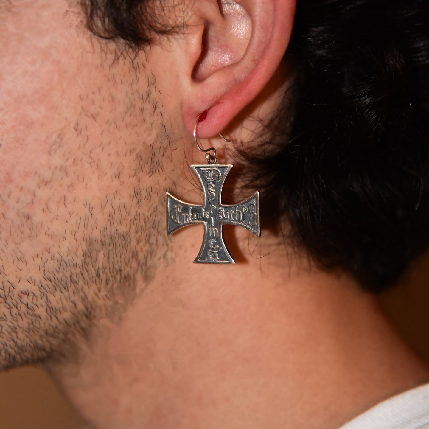ERD cross earring · 2