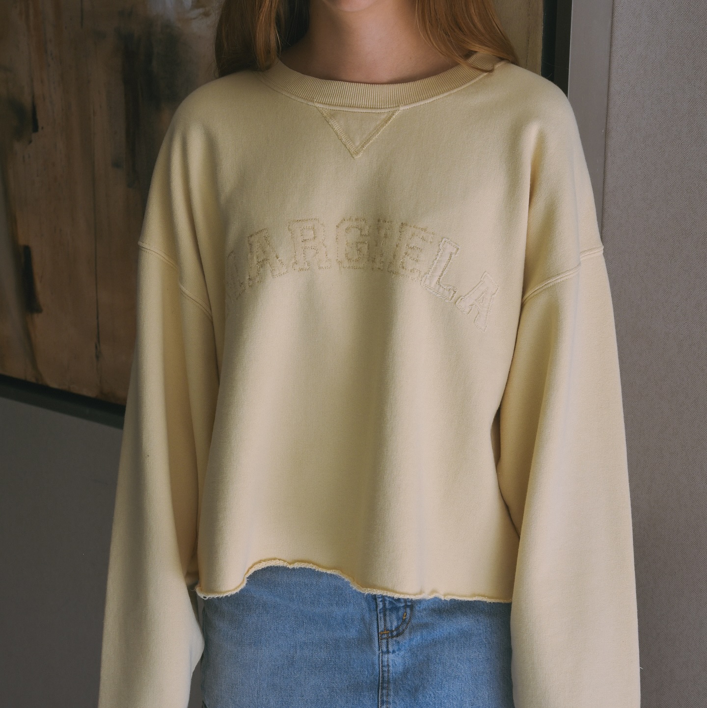 Maison Margiela women's logo sweatshirt · 2