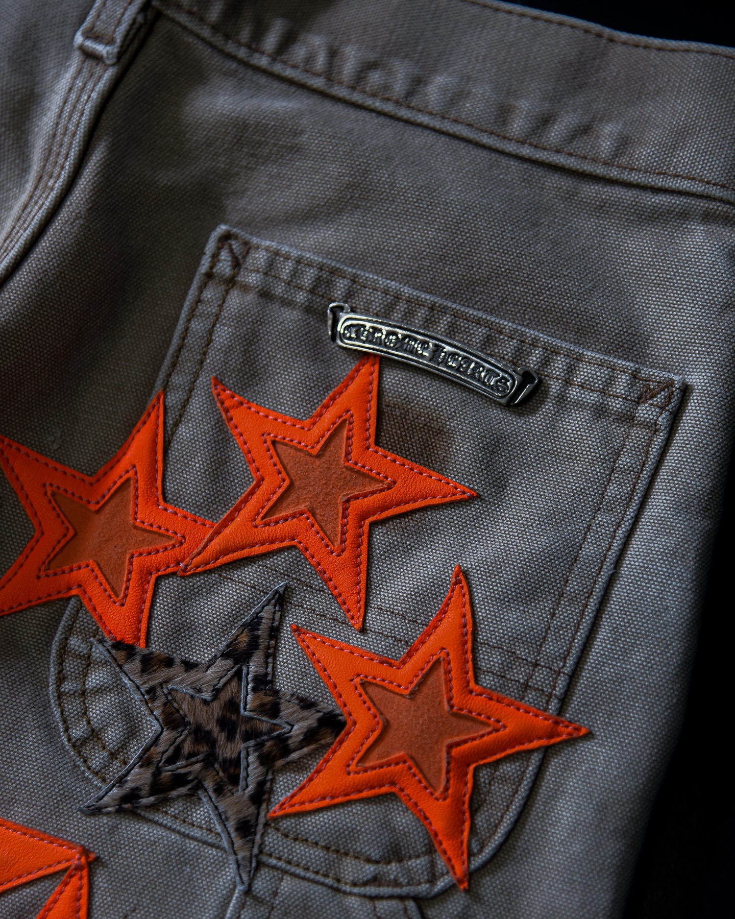 Chrome Hearts Vegas 1/1 star patched carpenter · 4